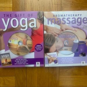 NEVER BEEN USED Massage and yoga dvd